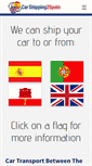 Mobile Screenshot of carshippingtospain.com